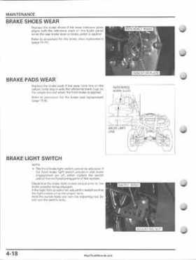 2005-2011 Honda FourTrax Foreman TRX500 FE/FPE/FM/FPM/TM Service Manual, Page 96