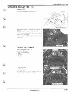 2005-2011 Honda FourTrax Foreman TRX500 FE/FPE/FM/FPM/TM Service Manual, Page 107