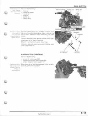 2005-2011 Honda FourTrax Foreman TRX500 FE/FPE/FM/FPM/TM Service Manual, Page 127
