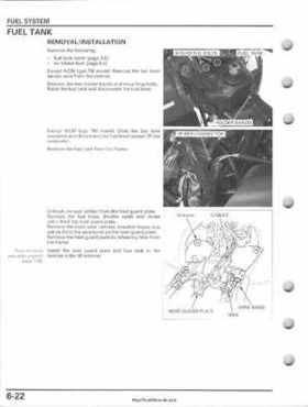 2005-2011 Honda FourTrax Foreman TRX500 FE/FPE/FM/FPM/TM Service Manual, Page 138