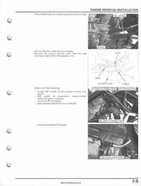 2005-2011 Honda FourTrax Foreman TRX500 FE/FPE/FM/FPM/TM Service Manual, Page 143