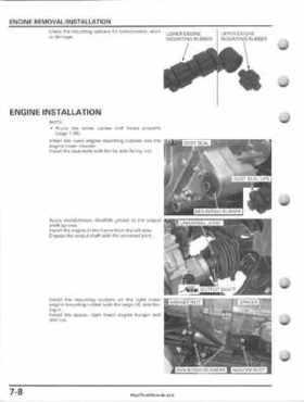 2005-2011 Honda FourTrax Foreman TRX500 FE/FPE/FM/FPM/TM Service Manual, Page 146