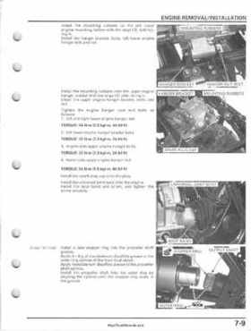 2005-2011 Honda FourTrax Foreman TRX500 FE/FPE/FM/FPM/TM Service Manual, Page 147