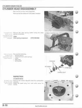 2005-2011 Honda FourTrax Foreman TRX500 FE/FPE/FM/FPM/TM Service Manual, Page 160