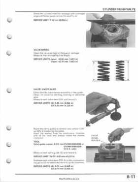 2005-2011 Honda FourTrax Foreman TRX500 FE/FPE/FM/FPM/TM Service Manual, Page 161