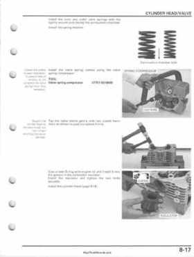 2005-2011 Honda FourTrax Foreman TRX500 FE/FPE/FM/FPM/TM Service Manual, Page 167
