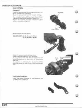 2005-2011 Honda FourTrax Foreman TRX500 FE/FPE/FM/FPM/TM Service Manual, Page 172