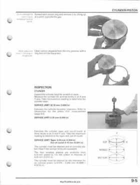 2005-2011 Honda FourTrax Foreman TRX500 FE/FPE/FM/FPM/TM Service Manual, Page 181
