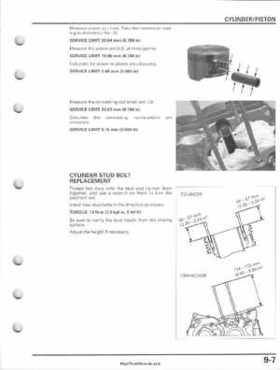 2005-2011 Honda FourTrax Foreman TRX500 FE/FPE/FM/FPM/TM Service Manual, Page 183