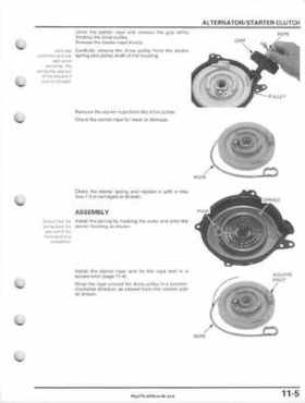2005-2011 Honda FourTrax Foreman TRX500 FE/FPE/FM/FPM/TM Service Manual, Page 217