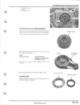 2005-2011 Honda FourTrax Foreman TRX500 FE/FPE/FM/FPM/TM Service Manual, Page 223