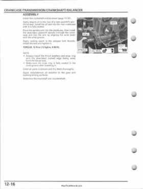 2005-2011 Honda FourTrax Foreman TRX500 FE/FPE/FM/FPM/TM Service Manual, Page 242