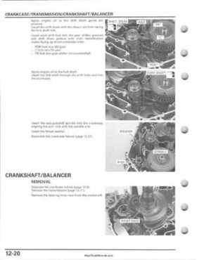 2005-2011 Honda FourTrax Foreman TRX500 FE/FPE/FM/FPM/TM Service Manual, Page 246