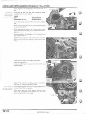 2005-2011 Honda FourTrax Foreman TRX500 FE/FPE/FM/FPM/TM Service Manual, Page 256