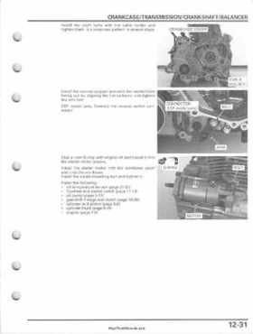2005-2011 Honda FourTrax Foreman TRX500 FE/FPE/FM/FPM/TM Service Manual, Page 257