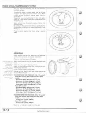 2005-2011 Honda FourTrax Foreman TRX500 FE/FPE/FM/FPM/TM Service Manual, Page 274