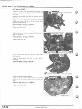 2005-2011 Honda FourTrax Foreman TRX500 FE/FPE/FM/FPM/TM Service Manual, Page 280