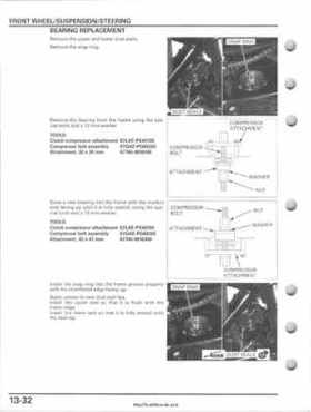 2005-2011 Honda FourTrax Foreman TRX500 FE/FPE/FM/FPM/TM Service Manual, Page 290