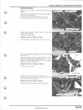 2005-2011 Honda FourTrax Foreman TRX500 FE/FPE/FM/FPM/TM Service Manual, Page 291