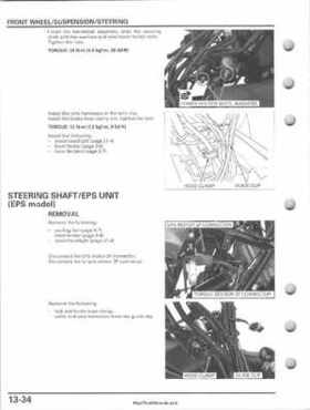 2005-2011 Honda FourTrax Foreman TRX500 FE/FPE/FM/FPM/TM Service Manual, Page 292