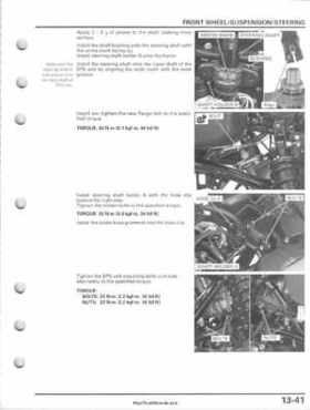 2005-2011 Honda FourTrax Foreman TRX500 FE/FPE/FM/FPM/TM Service Manual, Page 299