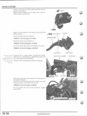 2005-2011 Honda FourTrax Foreman TRX500 FE/FPE/FM/FPM/TM Service Manual, Page 328