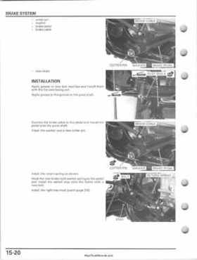 2005-2011 Honda FourTrax Foreman TRX500 FE/FPE/FM/FPM/TM Service Manual, Page 338