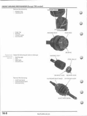 2005-2011 Honda FourTrax Foreman TRX500 FE/FPE/FM/FPM/TM Service Manual, Page 346