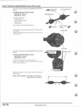 2005-2011 Honda FourTrax Foreman TRX500 FE/FPE/FM/FPM/TM Service Manual, Page 348