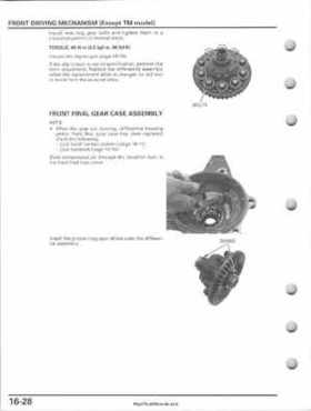 2005-2011 Honda FourTrax Foreman TRX500 FE/FPE/FM/FPM/TM Service Manual, Page 366