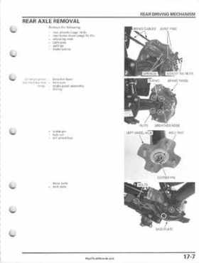2005-2011 Honda FourTrax Foreman TRX500 FE/FPE/FM/FPM/TM Service Manual, Page 379