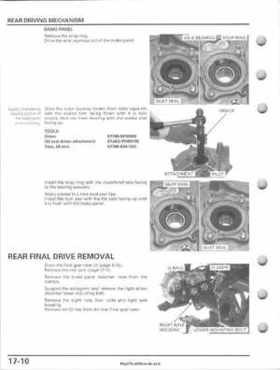 2005-2011 Honda FourTrax Foreman TRX500 FE/FPE/FM/FPM/TM Service Manual, Page 382