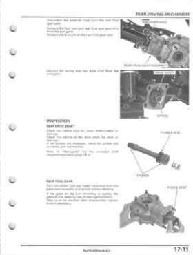 2005-2011 Honda FourTrax Foreman TRX500 FE/FPE/FM/FPM/TM Service Manual, Page 383