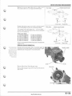 2005-2011 Honda FourTrax Foreman TRX500 FE/FPE/FM/FPM/TM Service Manual, Page 387