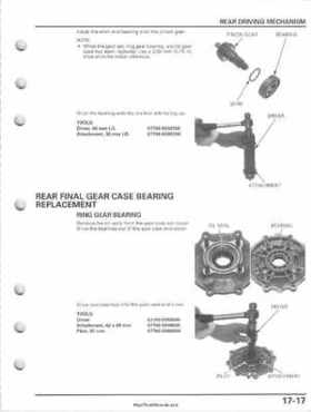 2005-2011 Honda FourTrax Foreman TRX500 FE/FPE/FM/FPM/TM Service Manual, Page 389