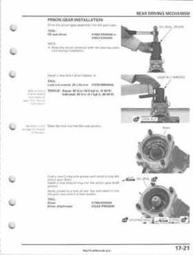 2005-2011 Honda FourTrax Foreman TRX500 FE/FPE/FM/FPM/TM Service Manual, Page 393