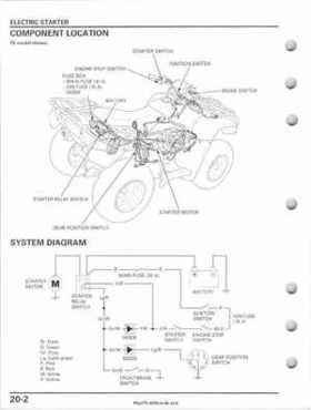 2005-2011 Honda FourTrax Foreman TRX500 FE/FPE/FM/FPM/TM Service Manual, Page 418
