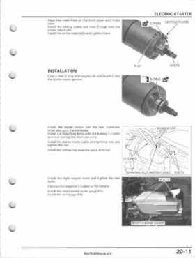2005-2011 Honda FourTrax Foreman TRX500 FE/FPE/FM/FPM/TM Service Manual, Page 427