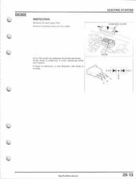 2005-2011 Honda FourTrax Foreman TRX500 FE/FPE/FM/FPM/TM Service Manual, Page 429