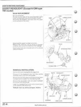 2005-2011 Honda FourTrax Foreman TRX500 FE/FPE/FM/FPM/TM Service Manual, Page 434