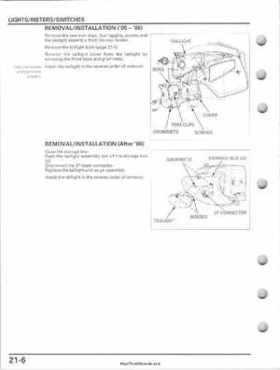2005-2011 Honda FourTrax Foreman TRX500 FE/FPE/FM/FPM/TM Service Manual, Page 436