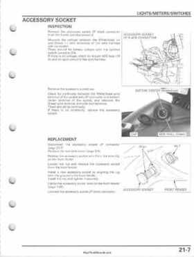 2005-2011 Honda FourTrax Foreman TRX500 FE/FPE/FM/FPM/TM Service Manual, Page 437