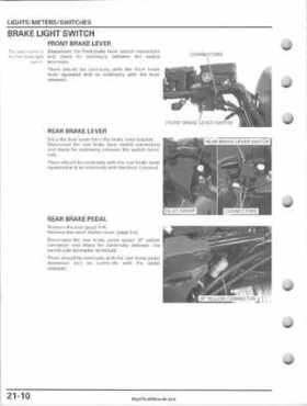 2005-2011 Honda FourTrax Foreman TRX500 FE/FPE/FM/FPM/TM Service Manual, Page 440