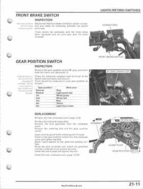 2005-2011 Honda FourTrax Foreman TRX500 FE/FPE/FM/FPM/TM Service Manual, Page 441