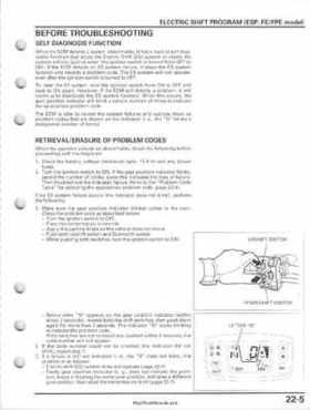 2005-2011 Honda FourTrax Foreman TRX500 FE/FPE/FM/FPM/TM Service Manual, Page 459