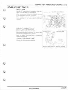 2005-2011 Honda FourTrax Foreman TRX500 FE/FPE/FM/FPM/TM Service Manual, Page 479