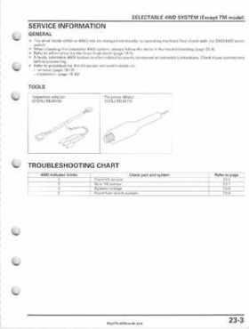 2005-2011 Honda FourTrax Foreman TRX500 FE/FPE/FM/FPM/TM Service Manual, Page 483