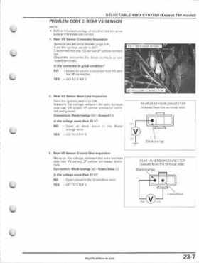 2005-2011 Honda FourTrax Foreman TRX500 FE/FPE/FM/FPM/TM Service Manual, Page 487