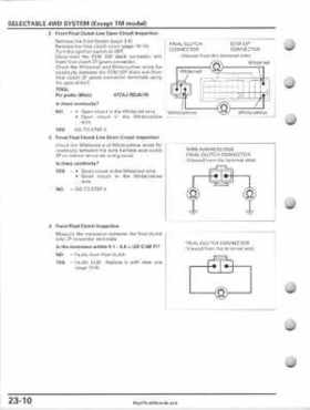 2005-2011 Honda FourTrax Foreman TRX500 FE/FPE/FM/FPM/TM Service Manual, Page 490