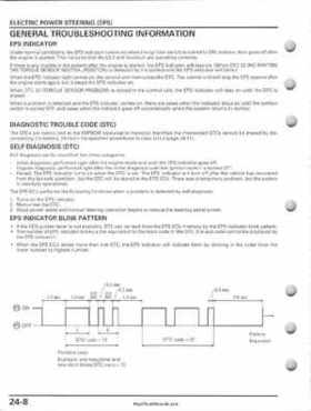 2005-2011 Honda FourTrax Foreman TRX500 FE/FPE/FM/FPM/TM Service Manual, Page 498